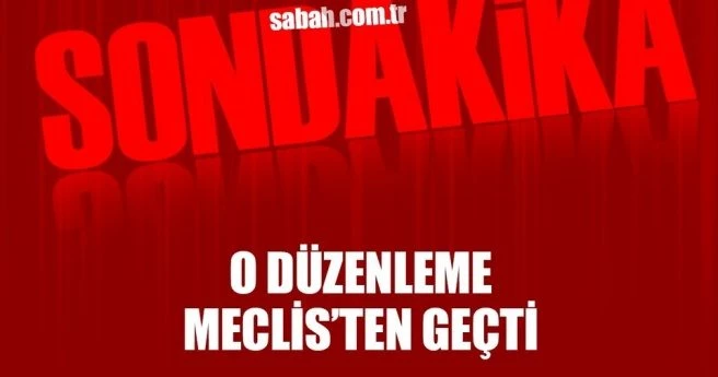 Nikah düzenlemesi Meclis`ten geçti