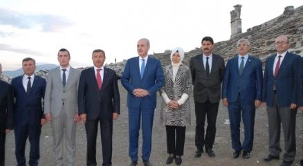 Numan Kurtulmuş, Kibyra Antik Kenti?ni gezdi