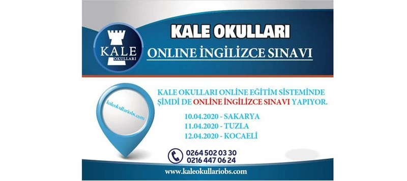 Online Eğitimin öncülük Kale Okulları
