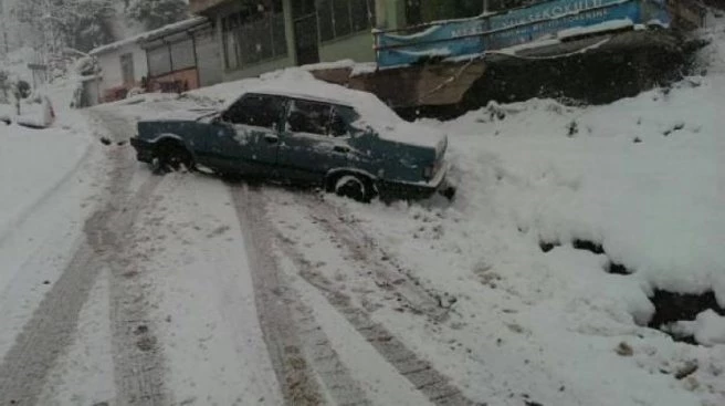 Ordu?da 5 ilçede okullara kar tatili