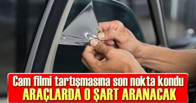 Otoda cam filme ?yüzde 70? şartı