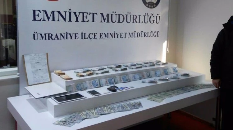 Para dolu valizlerle yakalandı!
