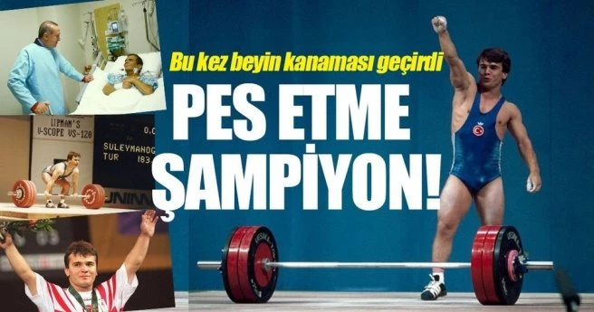 Pes etme şampiyon!