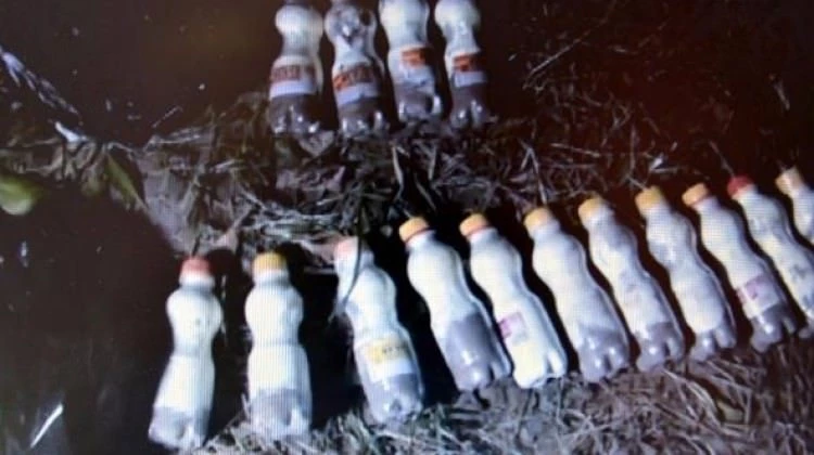PKK'nın bombaları portakal bahçesinde yakalandı