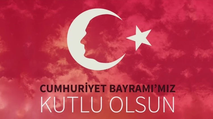 Resimli (29 Ekim) Cumhuriyet bayramı mesajları ve sözleri - Türk bayrağı