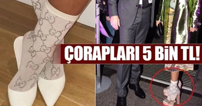 Rihanna?nın Gucci çorapları