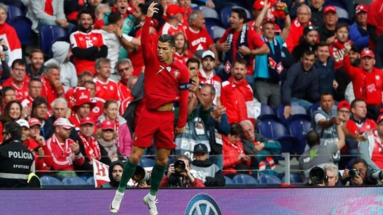 RONALDO ŞOV YAPTI