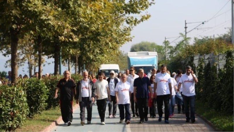 Sağlık İçin Yürüyüş Sapanca`da Yapıldı