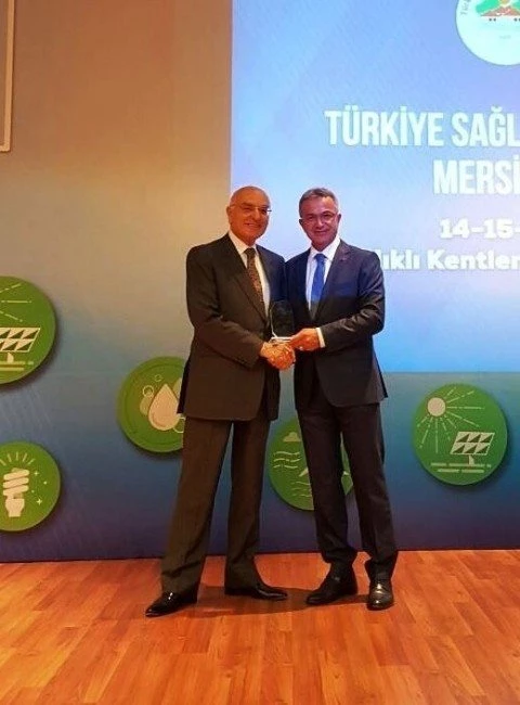 Sağlık Kentler Birliğinde Gebze`ye Özel Ödül