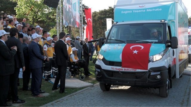 Sağlıklı Yaşam Aracı Siirt`te