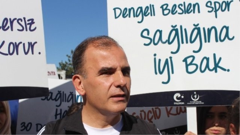 Sağlıklı Yaşam İçin 10 Bin Adım Yürüdüler