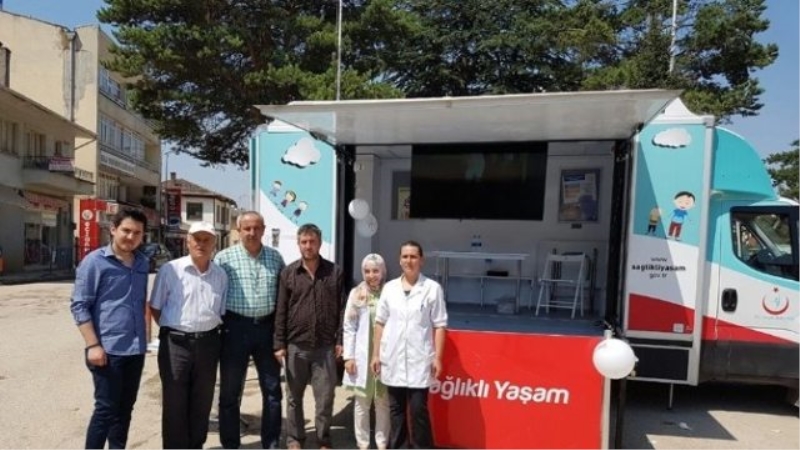 Sağlıklı Yaşam Mobil Aracı Daday`da
