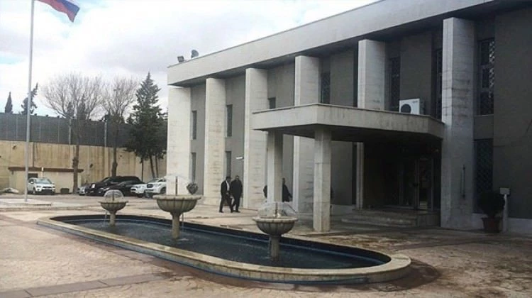 Şamdaki Rusya Büyükelçiliğine saldırı