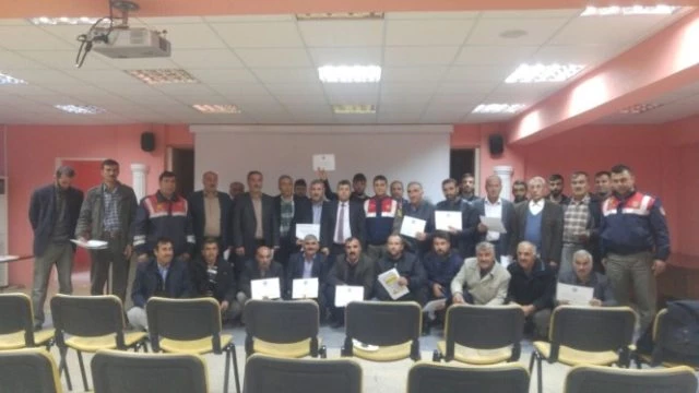 Samsat`ta Taşımalı Eğitim Bilgilendirme Toplantısı Yapıldı