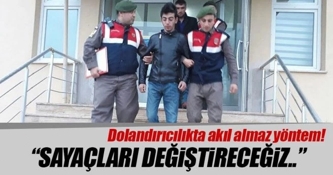 Sayaçları değiştireceğiz deyip evleri soydular