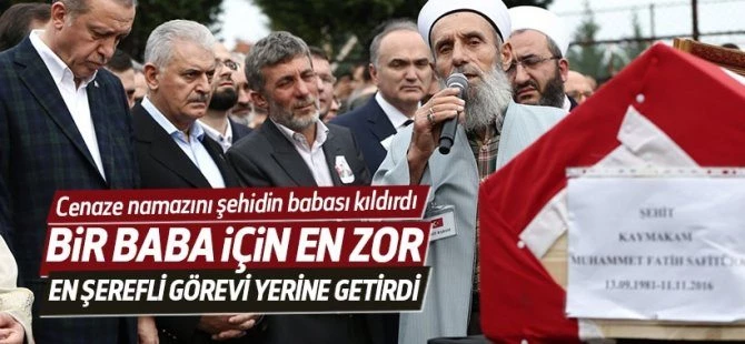 Şehit Kaymakam Safitürk son yolculuğuna uğurlandı