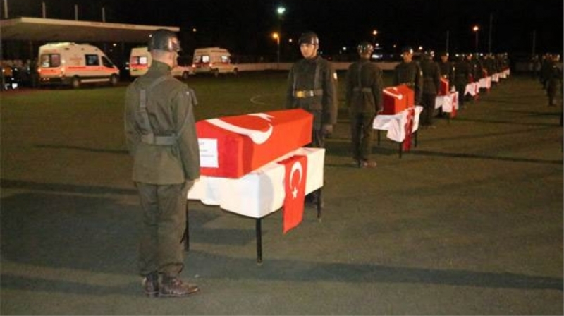 Şehit korucular için tören düzenlendi