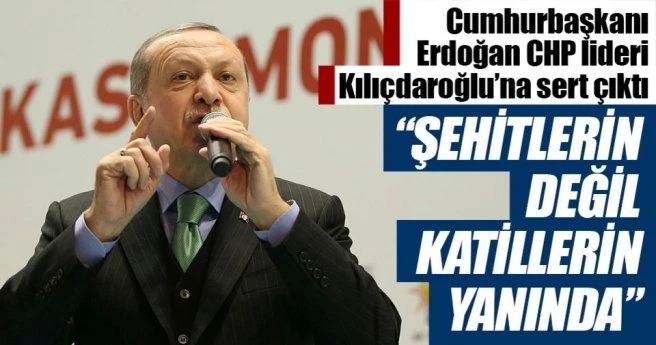 ŞEHİTLERİN DEĞİL KATİLLERİN YANINDA