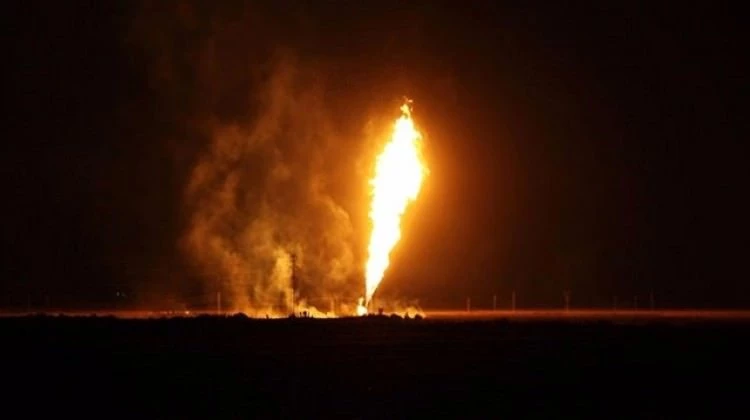 Siirtte doğalgaz hattına sabotaj