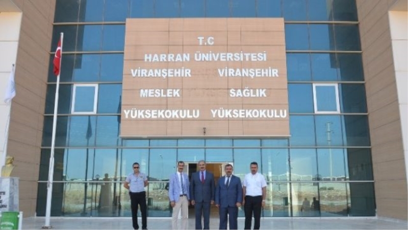 Sinan Ateş`ten Sağlık Meslek Yüksekokul Müdürü Seyrek`e Ziyaret