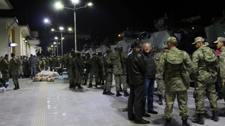 Sınıra ikinci sevkiyat yola çıktı