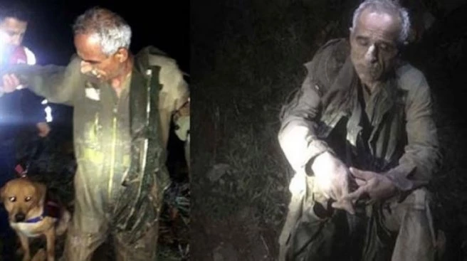 Sınırda düşen pilot serbest bırakıldı