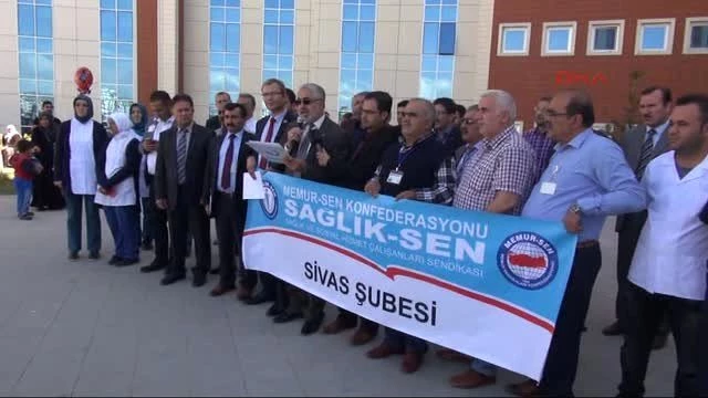 Sivas`ta Sağlık-Sen`den Döner Sermaye Tepkisi