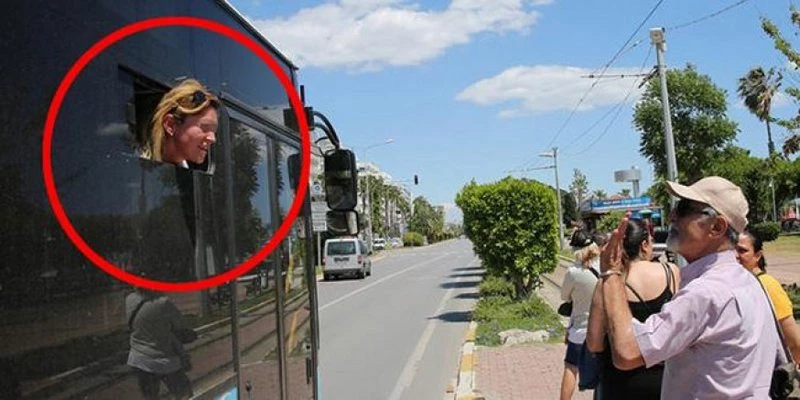 ŞÖFOR DAYANAMADI OTOBÜSÜ KİLİTLEDİ