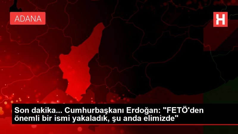 Son dakika... Cumhurbaşkanı Erdoğan: 