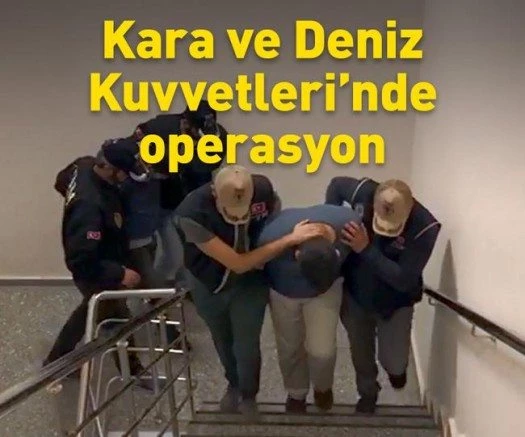Son dakika: 13`ü binbaşı 61 şüpheli hakkında gözaltı kararı