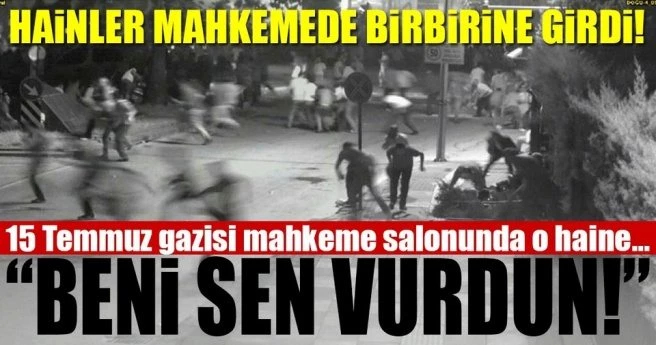 Son dakika: 15 Temmuz gazisinden sanığa: `Beni sen vurdun`