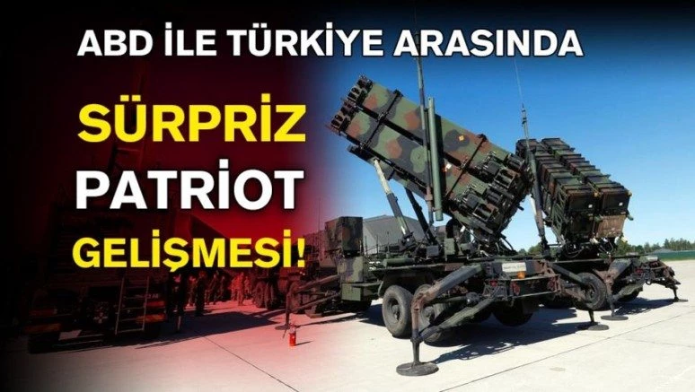Son dakika... ABD Türkiye`ye Patriot satmak istiyor!