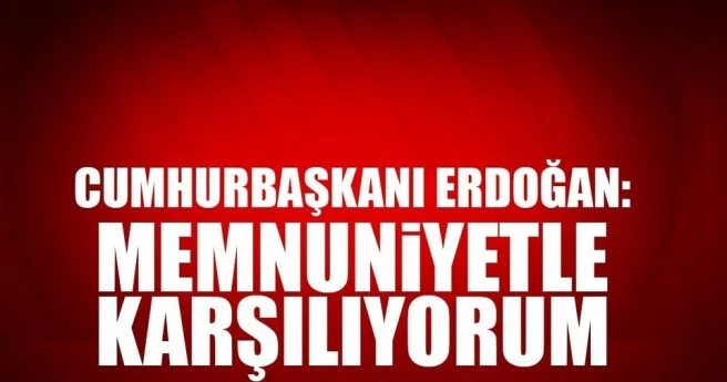 Son dakika: Cumhurbaşkanı Erdoğan BM kararını değerlendirdi