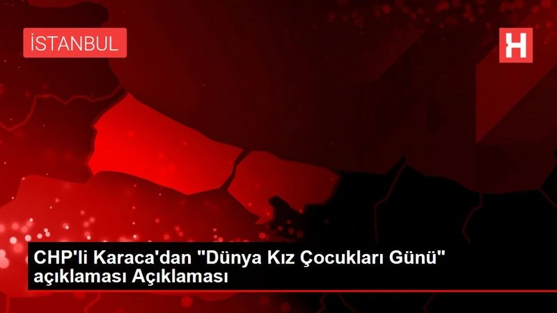 Son dakika haberleri! CHP`li Karaca`dan 