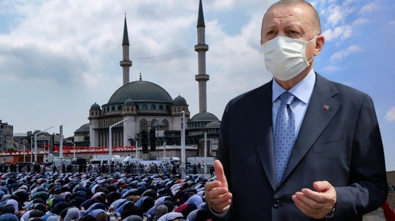 Son dakika: Taksim Camii ibadete açıldı! Cumhurbaşkanı Erdoğan`dan dikkat çeken mesaj: İstanbul`un fethine hediyedir