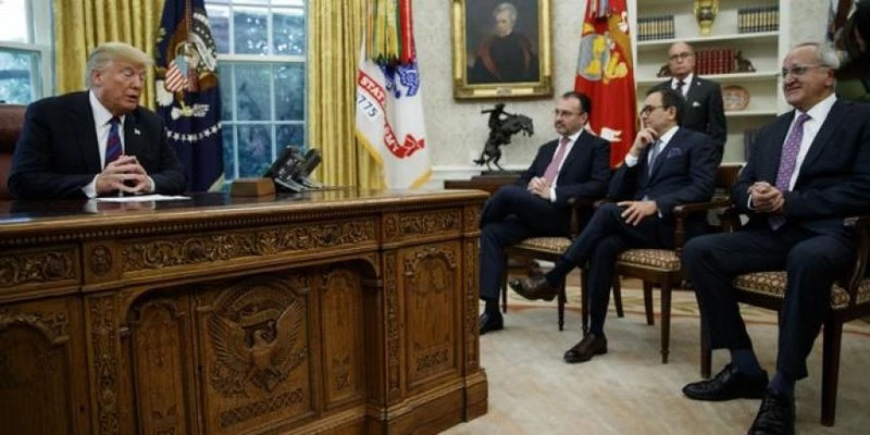 Son dakika... Trump anlaştıklarını açıkladı: ABD-Meksika Ticaret Anlaşması