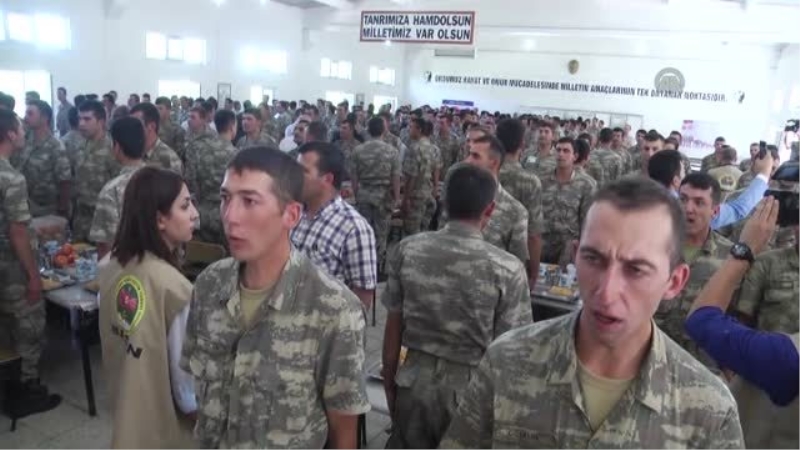 Stk`lar ve Basın Mensuplarının 5. Piyade Eğitim Tugay Komutanlığı Ziyareti