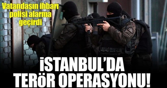 Sultangazi?de terör operasyonu: 3 gözaltı!