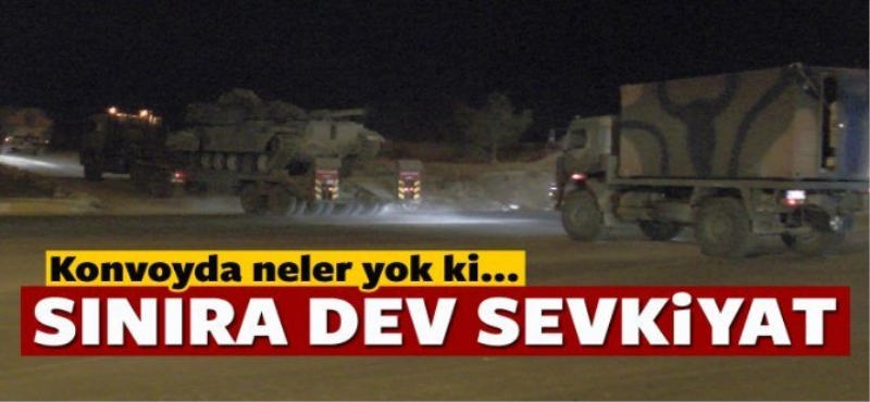 Suriye sınırın'da Büyük Hareketlilik!