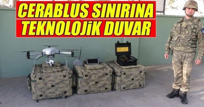 Suriye sınırına teknolojik `duvar`