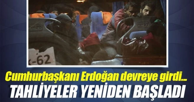 Suriye?de tahliyeler yeniden başladı