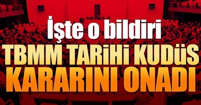TBMM tarihi kararı onadı
