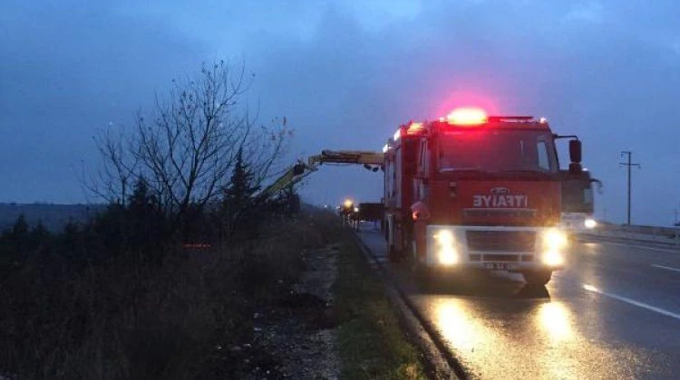 Tekirdağ'da yağış kazası: 1 ölü, 5 yaralı