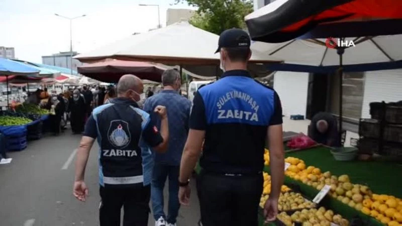 Tekirdağ`da semt pazarları açıldı