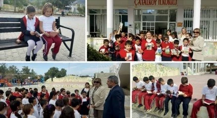 The Amerikan Elementary School?da anlamlı kitap şenliği
