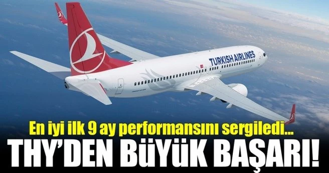 THY 9 ayda 51 milyon yolcu taşıdı!