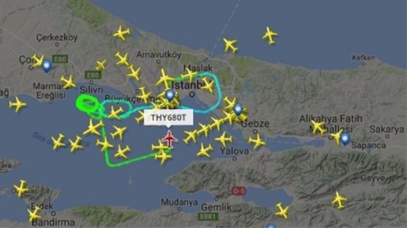 THY uçağına kalkışta kuş çarptı