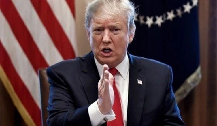 TRUMP`TAN SERT ÇIKIŞ