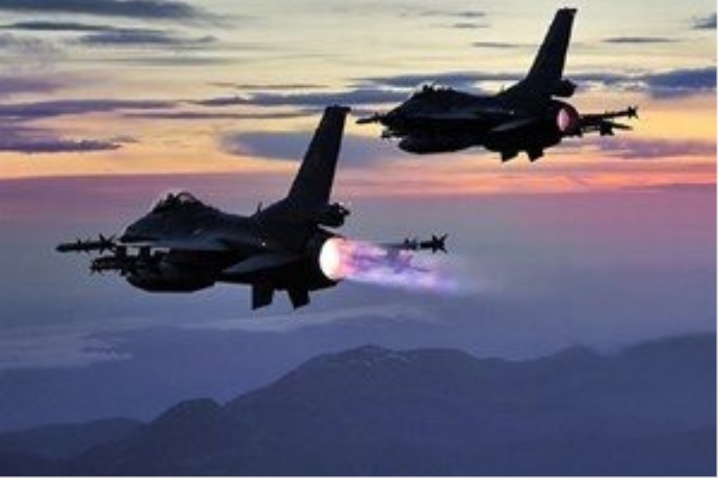 TSK`dan Suriye`nin kuzeyine hava harekatı!