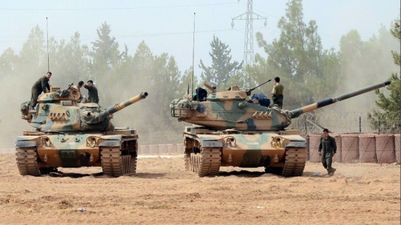 TSK, YPG'yi vuruyor